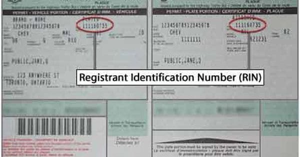 ontario registrant identification number (RIN) notarization neighbourhood notary